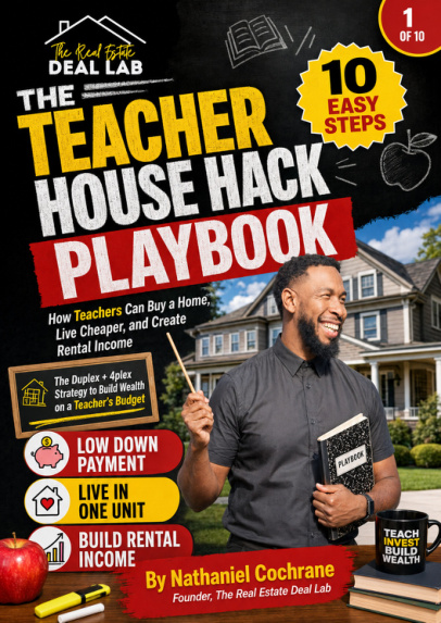Cover of Teacher House Hack Playbook ebook